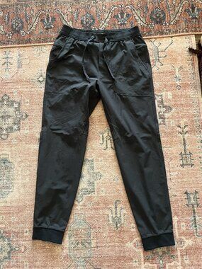 Lululemon ABC Jogger Pants Black Drawstring Athletic L